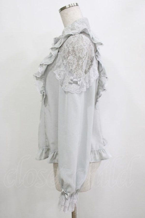 画像2: Angelic Pretty / Sweet Actressブラウス Free グレー H-26-01-20-044-AP-BL-NS-ZH (2)
