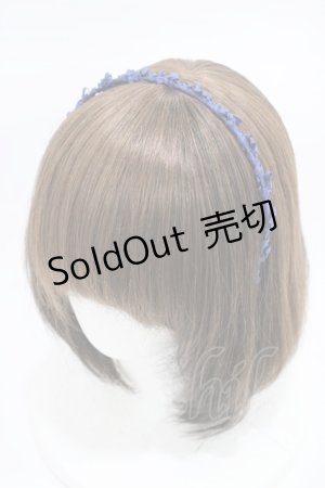 画像: Jane Marple / ブレードリボンカチューシャ  ブルー H-26-01-20-1004-JM-AC-KB-ZH