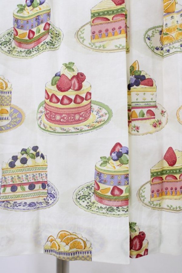 画像5: Jane Marple / Anniversary cakesスクエアドレス  アイボリー H-26-01-20-1041-JM-OP-KB-ZH (5)