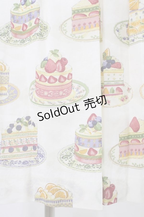 画像5: Jane Marple / Anniversary cakesスクエアドレス  アイボリー H-26-01-20-1041-JM-OP-KB-ZH (5)