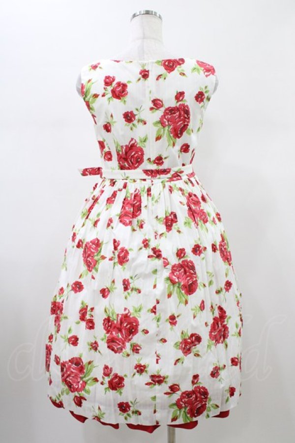 画像2: Jane Marple / English Roseガーデンドレス  オフ×ローズ H-26-01-20-1042-JM-OP-KB-ZH (2)