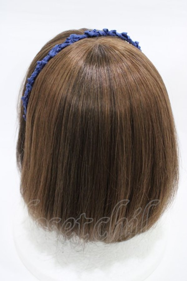 画像2: Jane Marple / ブレードリボンカチューシャ  ブルー H-26-01-20-1004-JM-AC-KB-ZH (2)