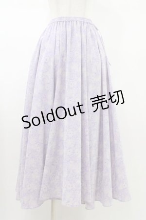 画像: Franche Lippee / おしくらまんじゅうマキシスカート  ラベンダー H-26-01-20-1044-LO-SK-KB-ZH