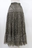 画像2: Candy Stripper / TULLE TIERED SKIRT  レオパード H-26-01-20-1047-PU-SK-KB-ZH (2)
