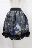 画像1: ATELIER PIERROT / Fallen Angelスカート  黒 H-26-01-20-1048-EL-SK-KB-ZH (1)