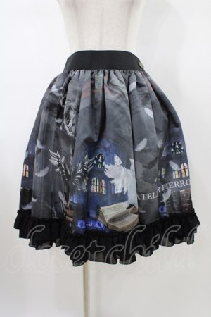 画像: ATELIER PIERROT / Fallen Angelスカート  黒 H-26-01-20-1048-EL-SK-KB-ZH