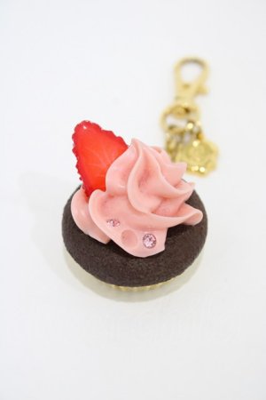 画像: Q-pot. / Very Berry CupCakeキーホルダー   H-26-01-20-1009-QP-ZA-KB-ZH