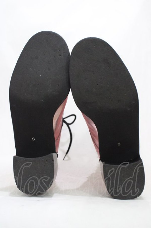 画像3: MILK / レースアップブーツ S ピンク H-26-01-20-1001-ML-SH-KB-ZH (3)