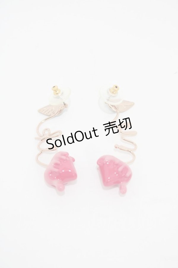 画像2: MILK / チェリーフォンデュピアス  ゴールド H-26-01-20-1013-ML-AC-KB-ZH (2)