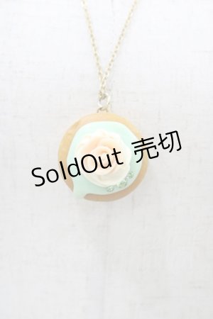 画像: Q-pot. / ローズカップケーキネックレス   H-26-01-20-1017-QP-AC-KB-ZH