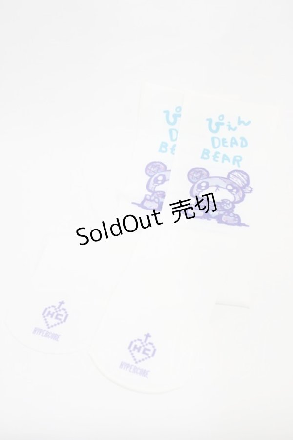 画像1: HYPER CORE / プリントニーハイ  ホワイト H-26-01-20-1023-PU-ZA-KB-ZH (1)