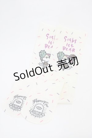 画像: HYPER CORE / プリントニーハイ  アイボリー H-26-01-20-1024-PU-ZA-KB-ZH