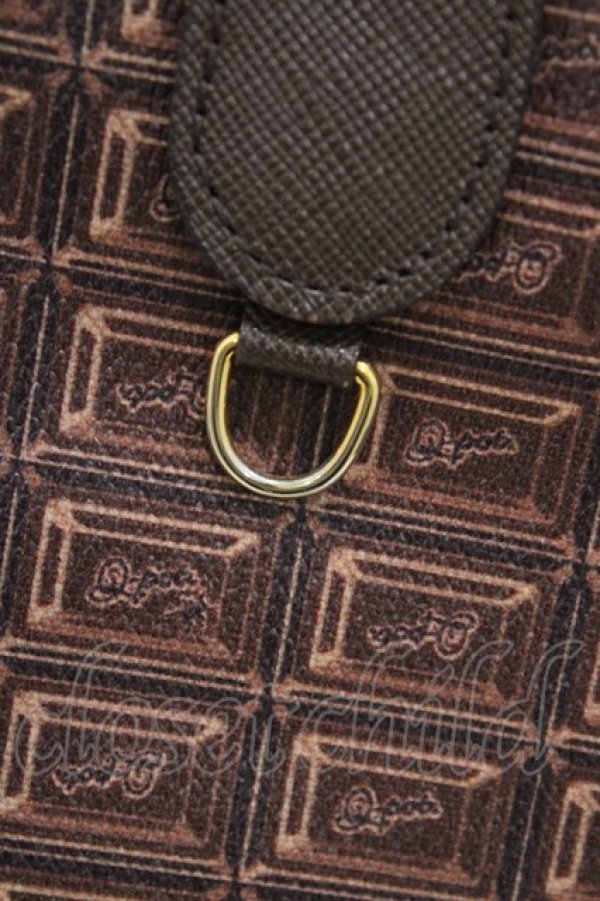 画像3: Q-pot. / ビターチョコレートジップトートバッグ  ビターチョコレート H-26-01-20-1033-QP-BG-KB-ZH (3)