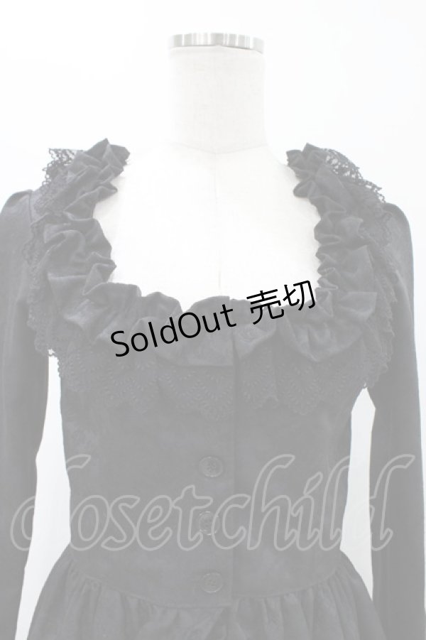 画像3: Antique beasT / Azaleaワンピース  黒 H-26-01-20-1036-PU-OP-KB-ZH (3)