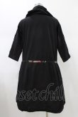 画像2: gouk / プリントハイネックワンピース  ブラック H-26-01-20-1037-GO-OP-KB-ZH (2)