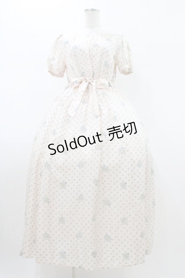 画像1: Franche Lippee / 春らんまんワンピース  ピンク H-26-01-20-1038-LO-OP-KB-ZH (1)