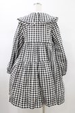 画像2: Candy Stripper / TINY RIBBON CHECK DRESS  オフホワイト×ブラック H-26-01-20-1039-PU-OP-KB-ZH (2)