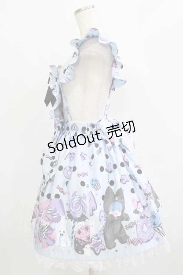 画像2: Angelic Pretty / Happy Treat Party Cafeスカート Free サックス H-26-01-20-001-AP-SK-NS-ZH (2)