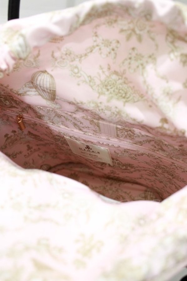 画像3: m petit by misako / NINA'Sコラボ リボンファーバッグ  ブラック H-26-01-20-063-LO-BG-NS-ZH (3)