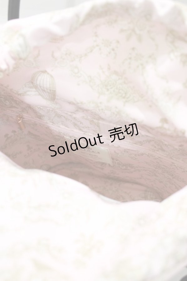 画像3: m petit by misako / NINA'Sコラボ リボンファーバッグ  ブラック H-26-01-20-063-LO-BG-NS-ZH (3)