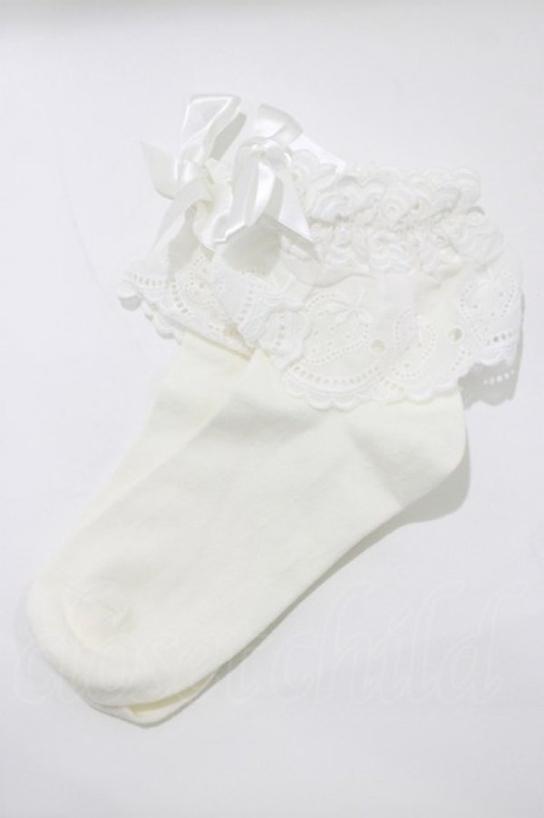 画像1: BABY,THE STARS SHINE BRIGHT / STRAWBERRY クルー丈ソックス  オフ H-26-01-20-072-BA-ZA-NS-ZH (1)