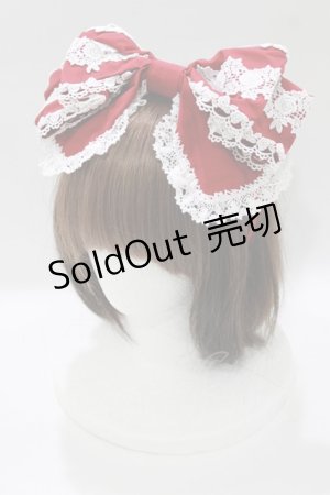 画像: BABY,THE STARS SHINE BRIGHT / キャメロンカチューシャ  エンジ H-26-01-20-073-BA-ZA-NS-ZH