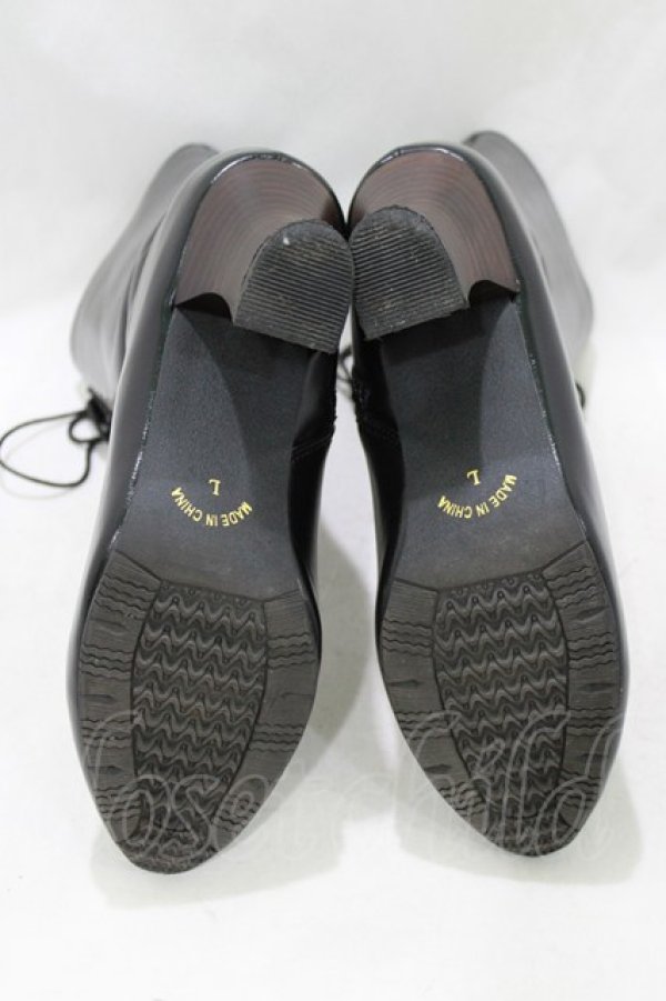 画像4: an another angelus / 細レースアップブーツ L  H-26-01-20-075-CA-SH-NS-ZH (4)