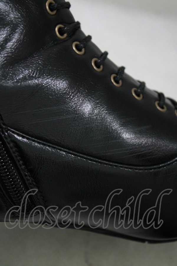 画像6: an another angelus / 細レースアップブーツ L  H-26-01-20-075-CA-SH-NS-ZH (6)