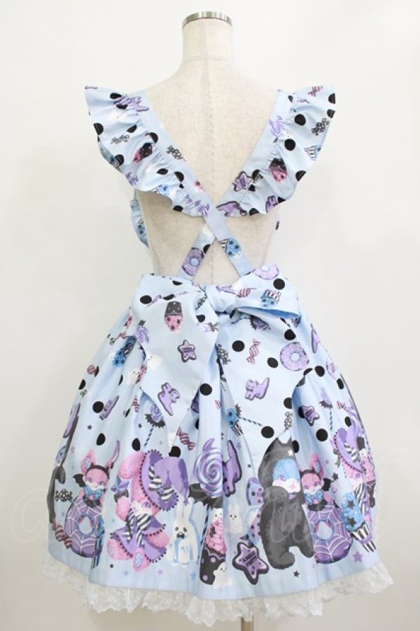 画像3: Angelic Pretty / Happy Treat Party Cafeスカート Free サックス H-26-01-20-001-AP-SK-NS-ZH (3)