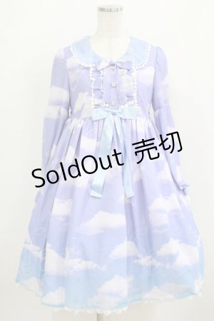 画像: Angelic Pretty / Misty Sky Brilliant ColorワンピースSet Free Aqua Symphony(ラベンダー×サックス) H-26-01-20-079-AP-OP-NS-ZH