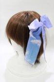 画像4: Angelic Pretty / Misty Sky Brilliant ColorワンピースSet Free Aqua Symphony(ラベンダー×サックス) H-26-01-20-079-AP-OP-NS-ZH (4)