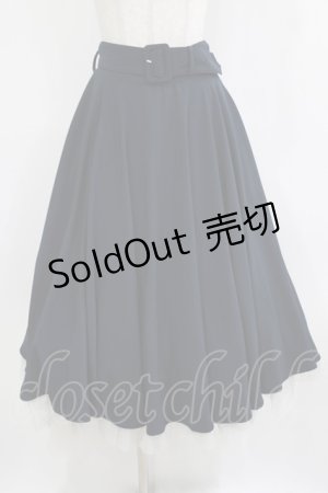 画像: an another angelus / パニエサーキュラースカート Free NAVY H-26-01-20-012-CA-SK-NS-ZH