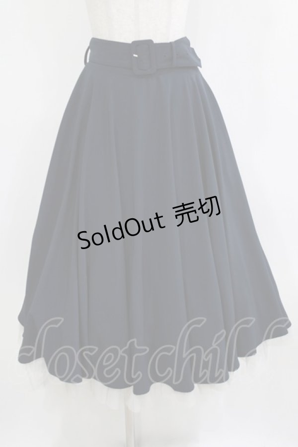 画像1: an another angelus / パニエサーキュラースカート Free NAVY H-26-01-20-012-CA-SK-NS-ZH (1)