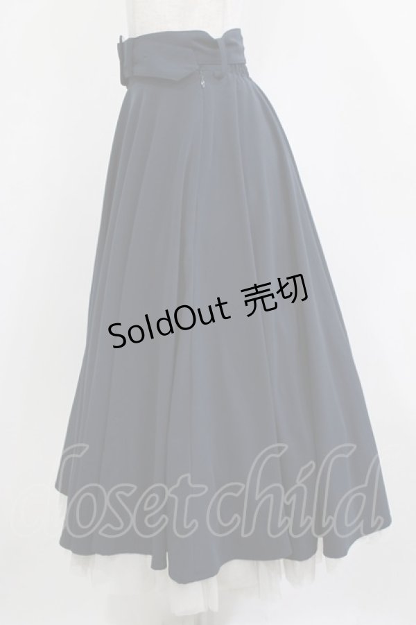 画像2: an another angelus / パニエサーキュラースカート Free NAVY H-26-01-20-012-CA-SK-NS-ZH (2)