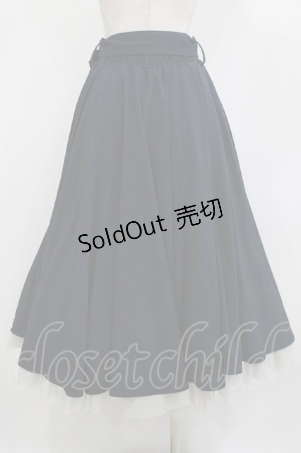 画像3: an another angelus / パニエサーキュラースカート Free NAVY H-26-01-20-012-CA-SK-NS-ZH (3)