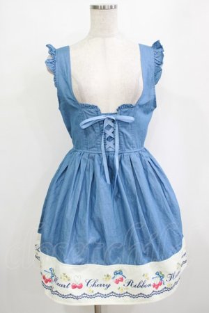 画像: LIZ LISA / ダンガリーチェリージャンスカ Free ブルー H-26-01-20-019-LO-OP-NS-ZH