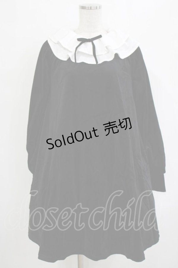 画像1: Ank Rouge / ベロアワンピース M ブラック H-26-01-20-020-CA-OP-NS-ZH (1)