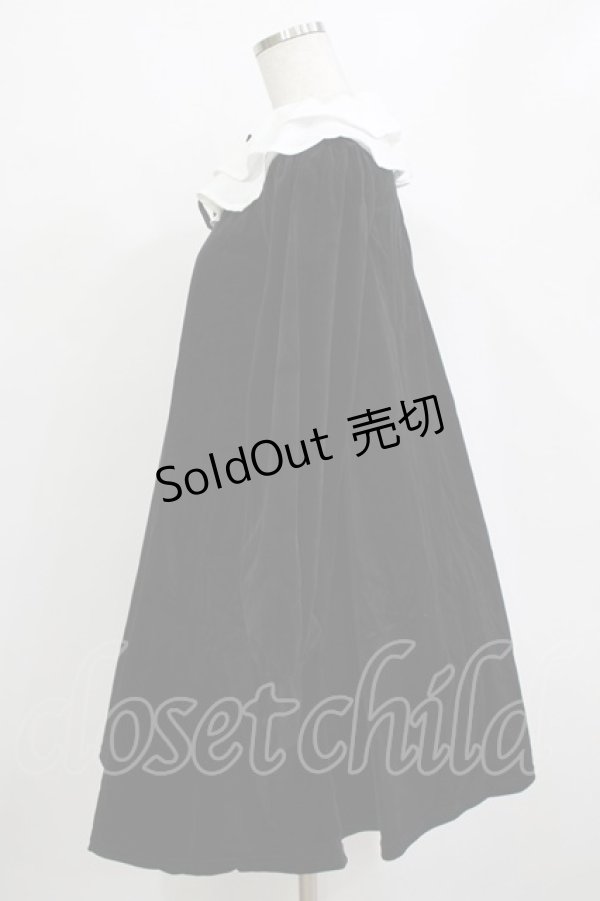 画像2: Ank Rouge / ベロアワンピース M ブラック H-26-01-20-020-CA-OP-NS-ZH (2)