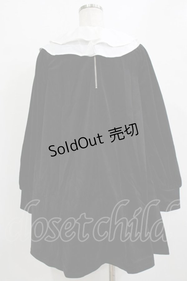 画像3: Ank Rouge / ベロアワンピース M ブラック H-26-01-20-020-CA-OP-NS-ZH (3)