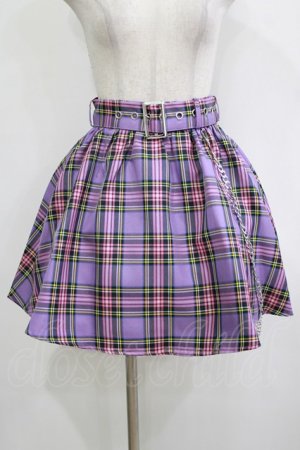 画像: Jamie エーエヌケー / チェーン付きスカート M ラベンダー H-26-01-20-021-LO-SK-NS-ZH