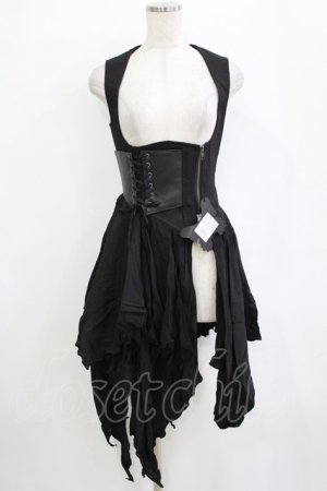 画像: Sheglit / "Restraint"レザーベスト M ブラック H-26-01-21-028-EL-OP-KB-ZH