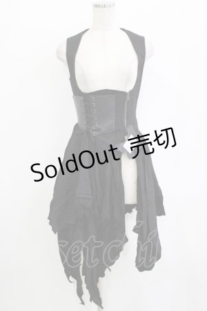 画像: Sheglit / "Restraint"レザーベスト M ブラック H-26-01-21-028-EL-OP-KB-ZH