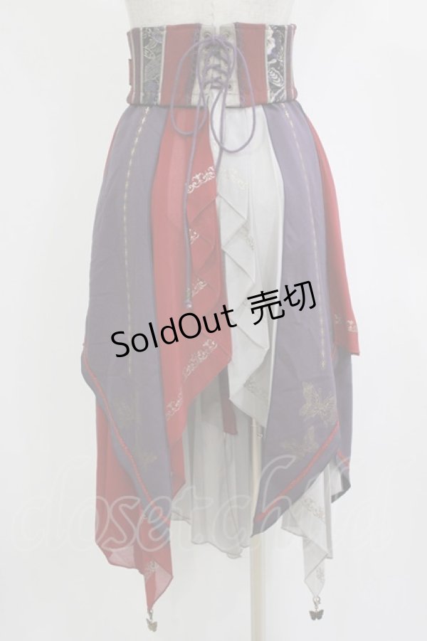 画像3: Ozz oneste / 2Wayオーバーコルセット  ボルドー H-26-01-21-033-OO-ZA-KB-ZH (3)