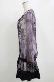 画像2: OZZ ANGELO / 宗教画プリントチュニック  パープル H-26-01-21-040-OO-TO-KB-ZH (2)