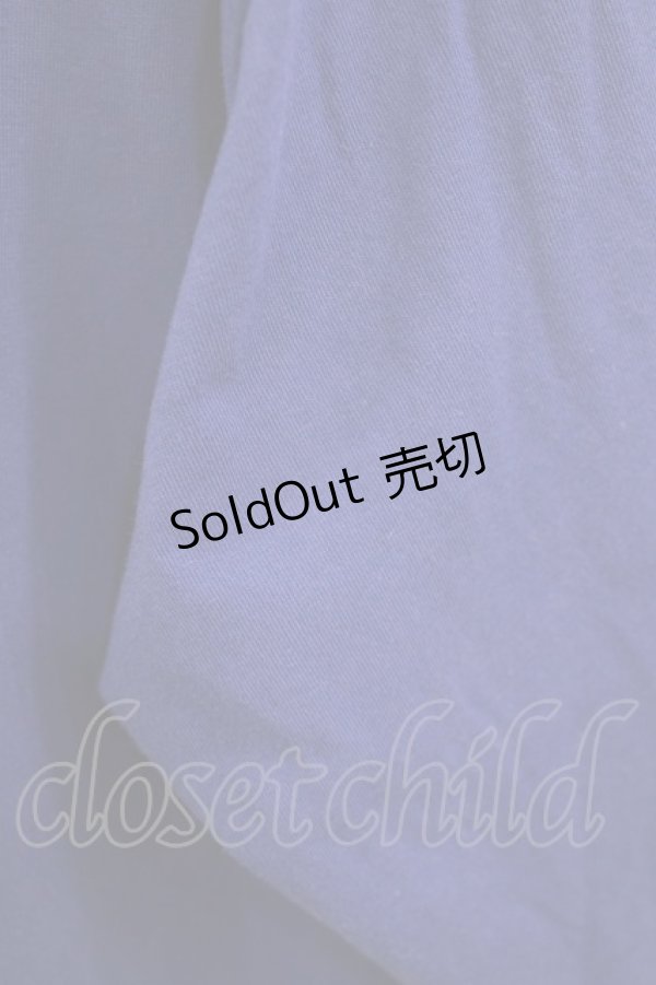 画像4: Deorart / ドレープネック・ベルト付バタフライカットソー L ブルー H-26-01-21-043-PU-TO-KB-ZH (4)