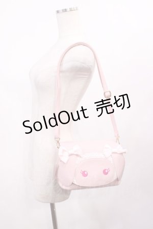 画像: BABY,THE STARS SHINE BRIGHT / うさくみゃちゃんショルダーBag  ピンク H-26-01-21-1042-BA-BG-NS-ZH