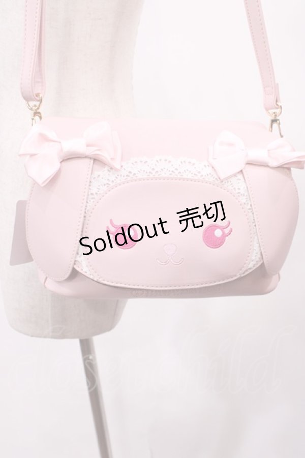 画像2: BABY,THE STARS SHINE BRIGHT / うさくみゃちゃんショルダーBag  ピンク H-26-01-21-1042-BA-BG-NS-ZH (2)
