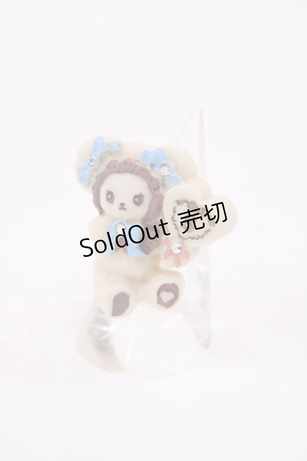 画像1: BABY,THE STARS SHINE BRIGHT / くみゃちゃんのキラキラコスメリング Free くまくみゃちゃん H-26-01-21-1007-BA-AC-NS-ZH (1)