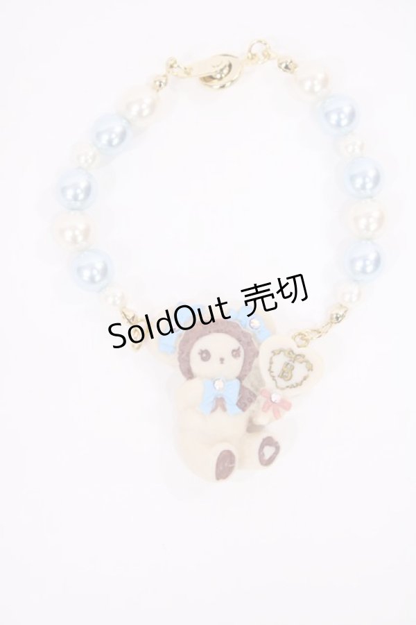 画像1: BABY,THE STARS SHINE BRIGHT / くみゃちゃんのキラキラコスメブレスレット  くまくみゃちゃん H-26-01-21-1015-BA-AC-NS-ZH (1)