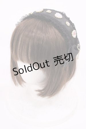 画像: LIZ LISA / メニービジューヘッドライクカチューシャ  ブラック H-26-01-21-1018-LO-AC-NS-ZH